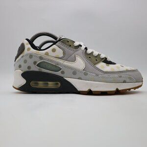 Nike Air Max 90 NRG Grey White Black Polka Dot Men's 
 7.5 Sneakers CZ1929-100